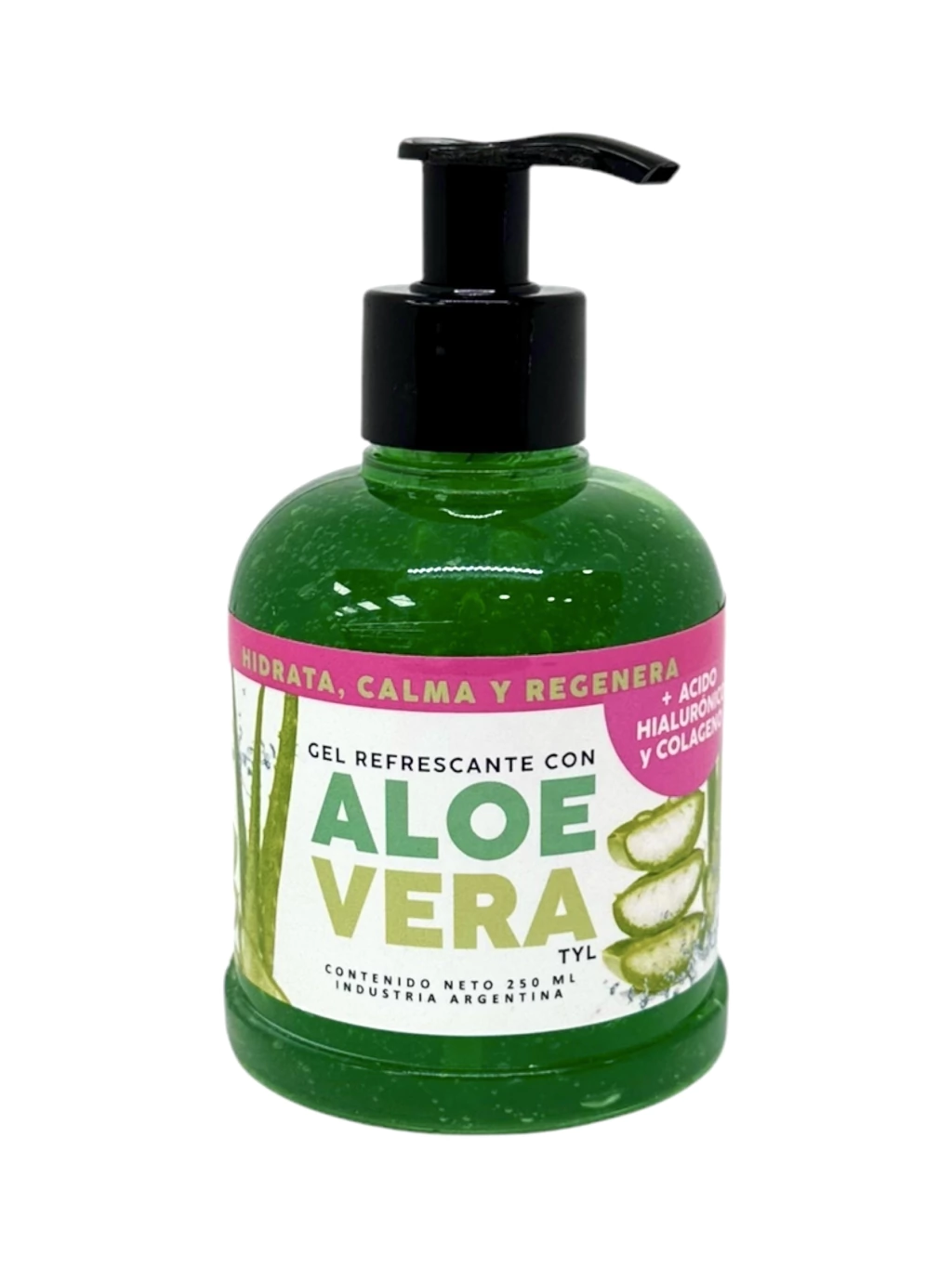 Gel Refrescante Aloe Vera con Colageno y Ácido Hialuronico Thelma y Louisse 250ml